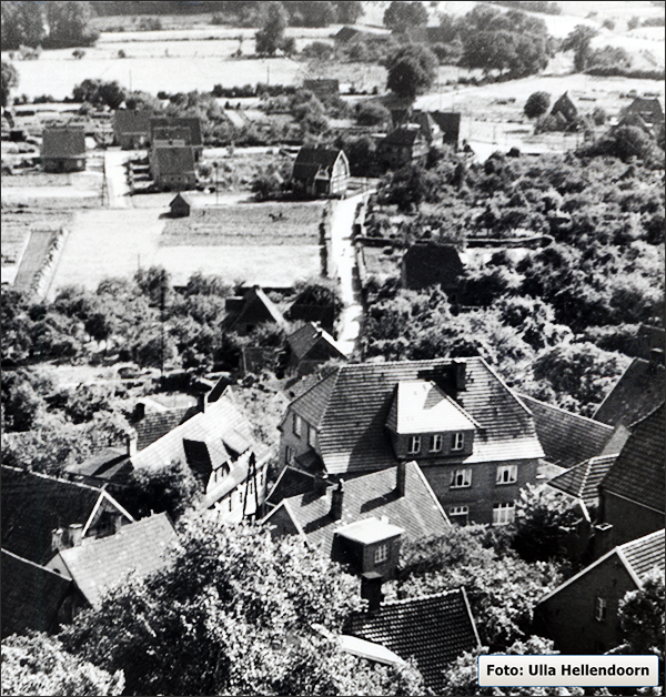 Blick vom Schloß auf die Lingerstiege