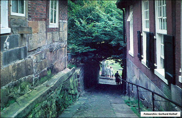 Blick durch die östliche Hellendoornstiege