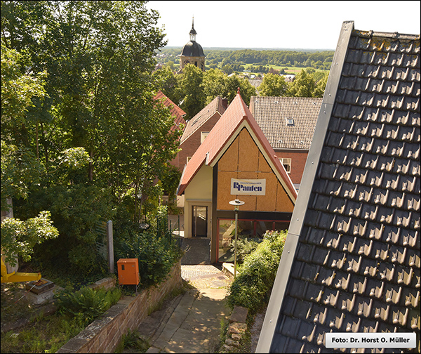 Synagogenstiege, Blick nach Sden