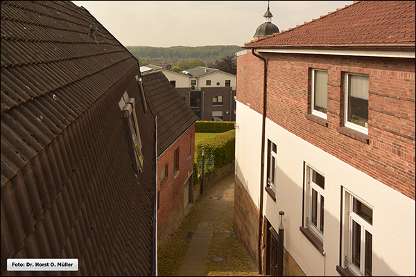 Blick über die Wittkampstiege nach Süden
