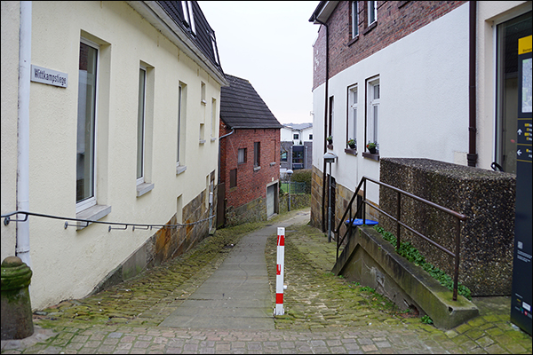Blick nach Süden durch die Wittkampstiege