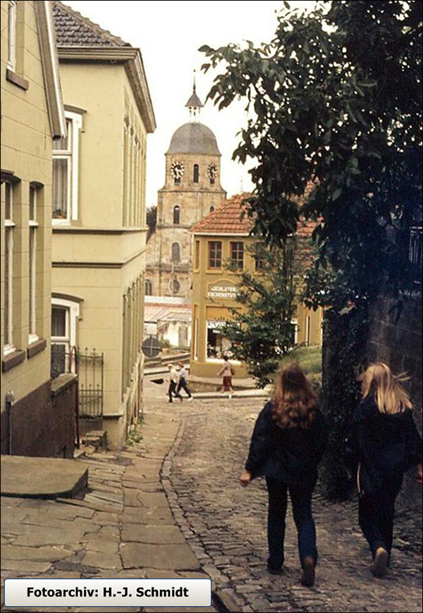 Niehausstiege, abwärts