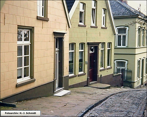 Huser im Mittelbereich der Niehausstiege