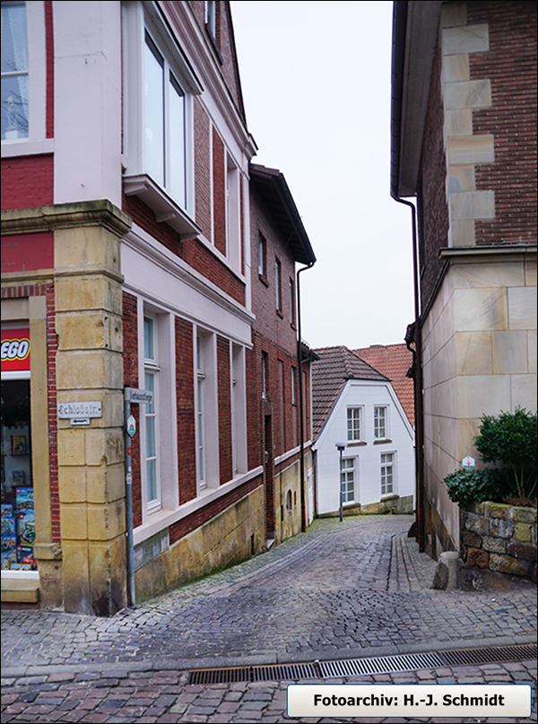 Obere Einfahrt in die Niehausstiege