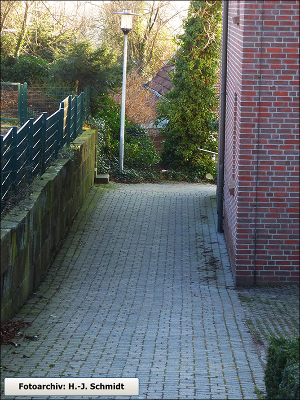 Drees-Hof-Stiege, Blick nach Sden