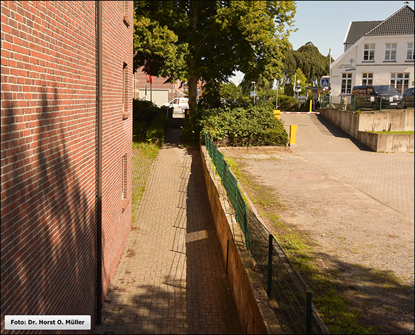 Drees-Hof-Stiege, Blick nach Norden