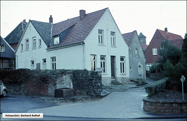 Blick in die Wipkingstiege, alte Bebauung