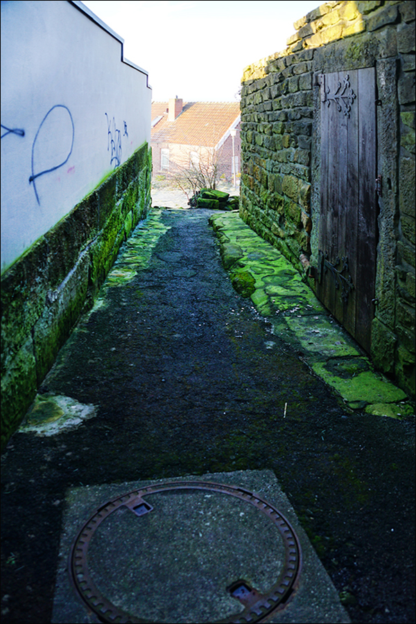 Leemhuisstiege, oberer Abschnitt, nach Süden