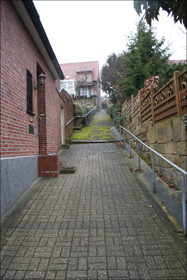 Untere Foppestiege, Blick nach Norden