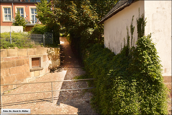 Untere Franziskusstiege, Blick nach Norden 