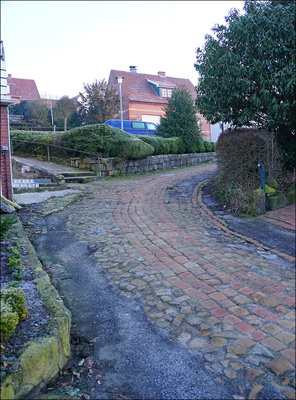 Blick durch die Lippoldstiege nach Norden