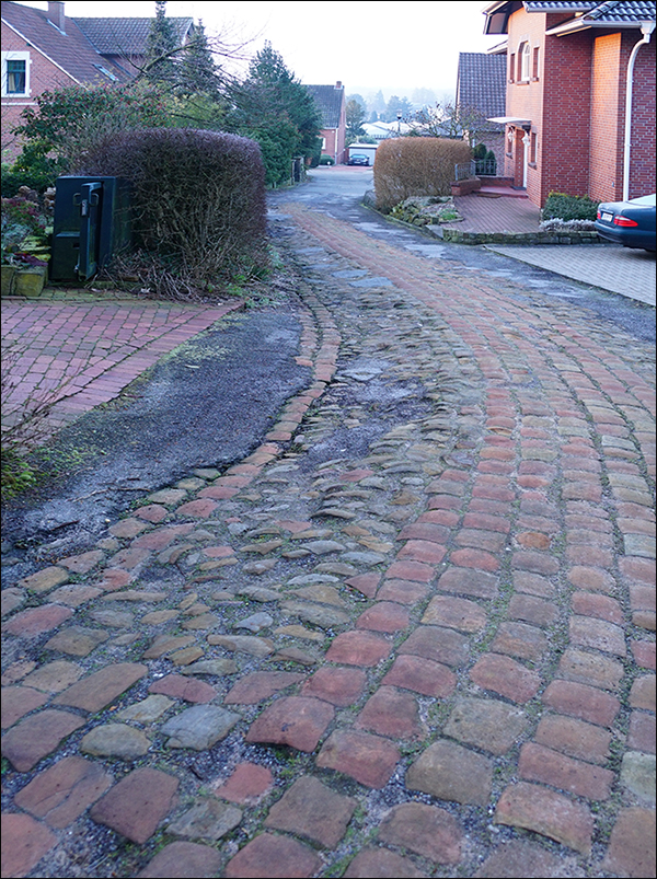 Blick durch die Lippoldstiege nach Sden