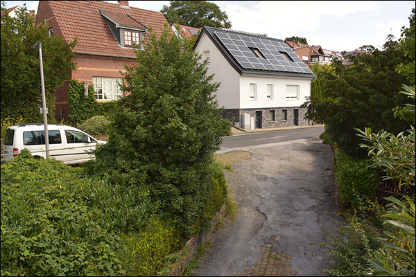 Blick durch die Lippoldstiege nach  Nordosten