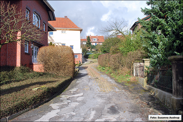 Lippoldstiege, Blick nach Norden