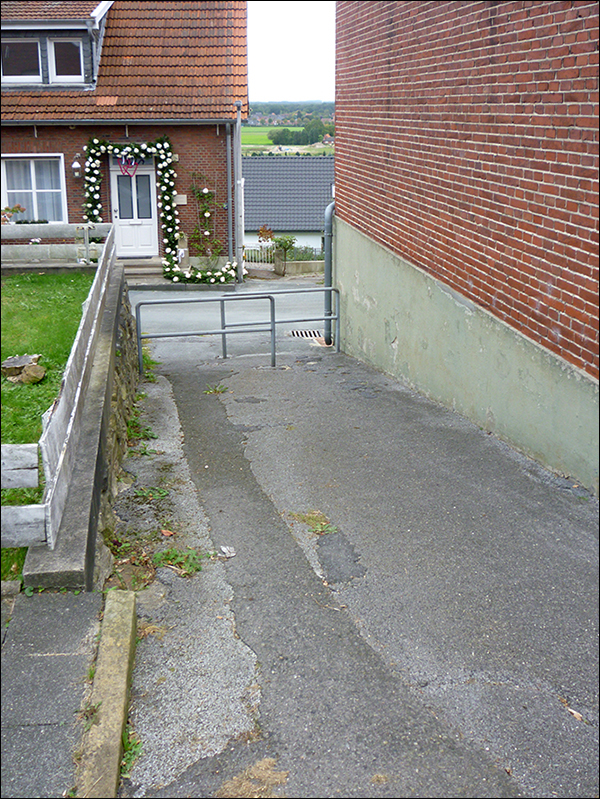 Stiege zwischen Sackbroock und Bütergerds südwärts