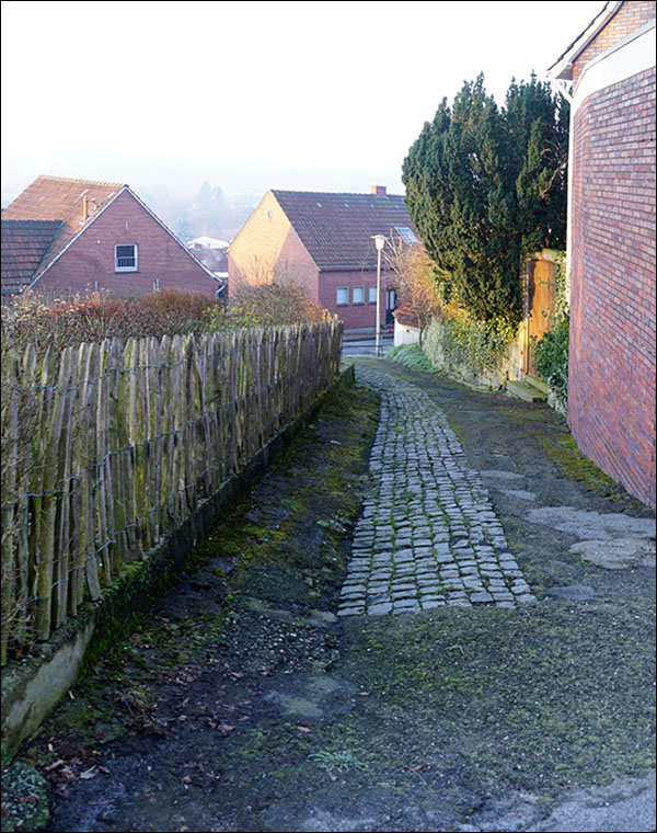 Hunschestiege, Blick nach Süden