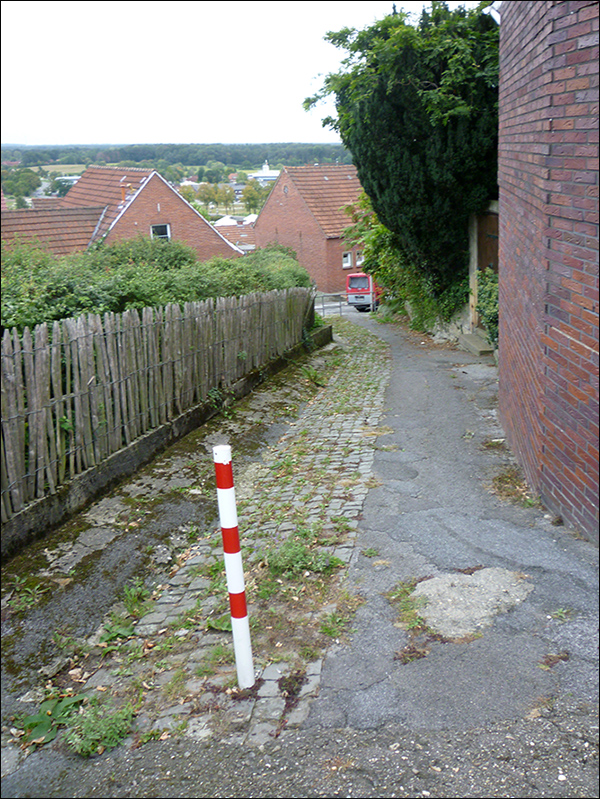 Hunschestiege, Blick nach Süden