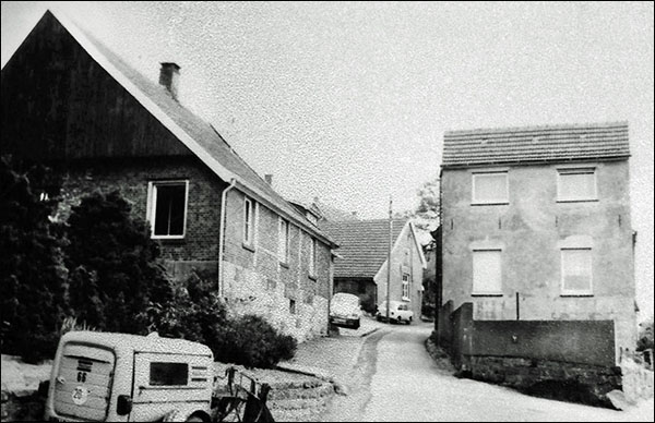 Blick in die Stieneckerstiege, nach Osten