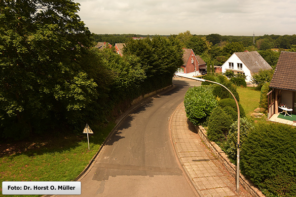 Osterbergstiege, Blick nach Norden